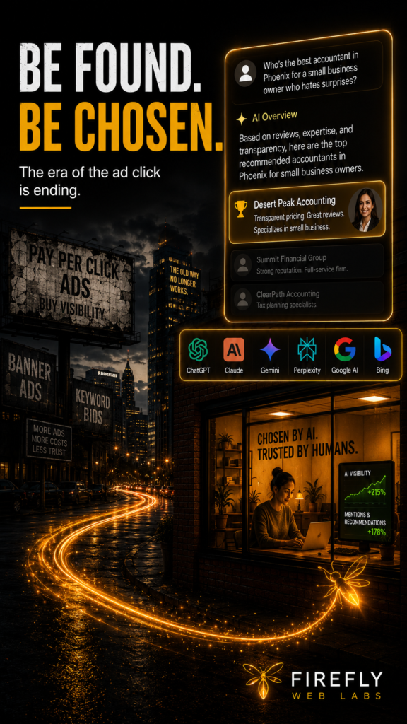 AI Visibility and GEO Strategy for Small Businesses – Firefly Web Labs