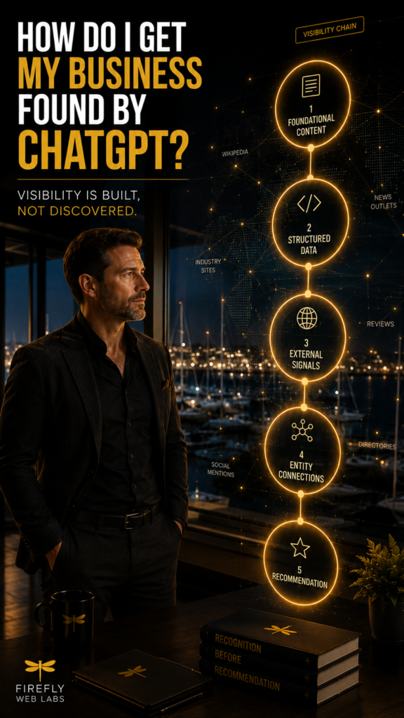 How Do I Get My Business Found By ChatGPT – Firefly Web Labs AI Visibility Insights
