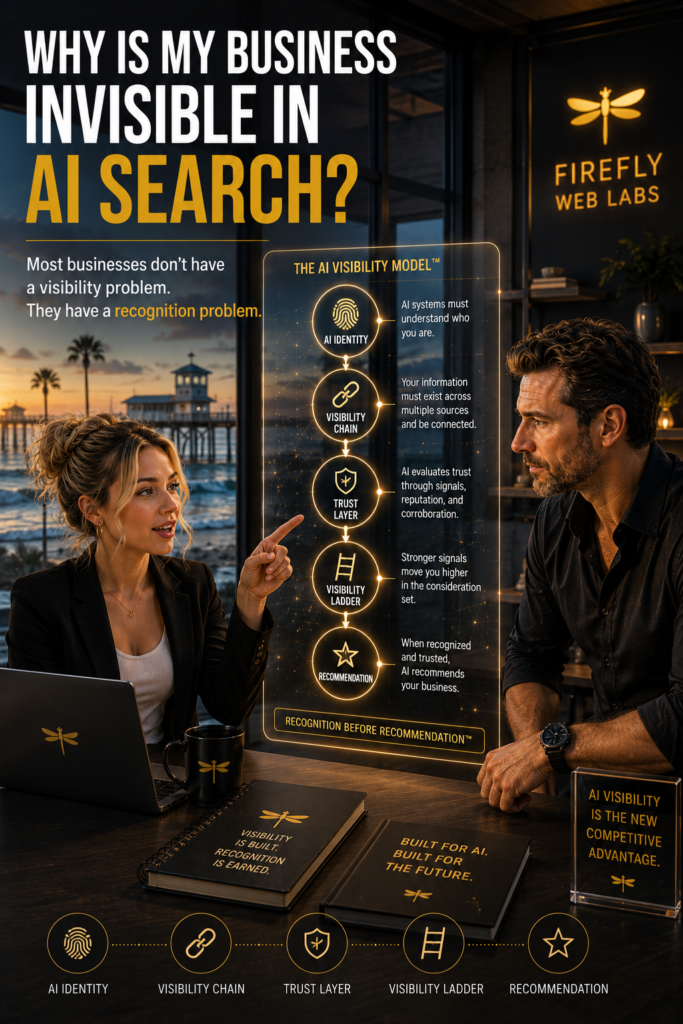 Why Is My Business Invisible In AI Search – Firefly Web Labs AI Visibility Insights